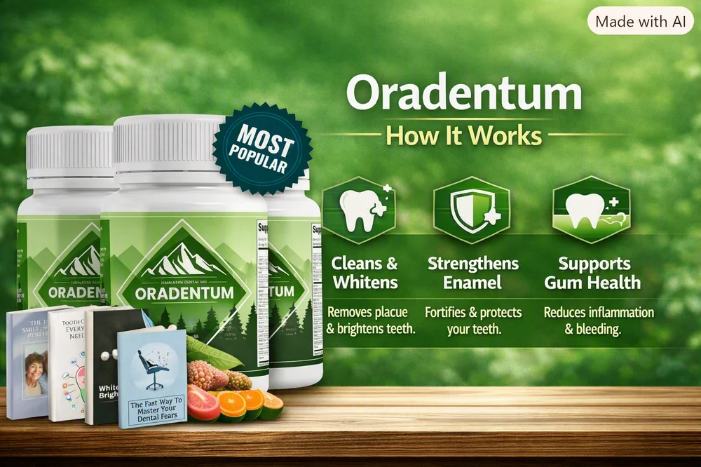 Oradentum oral health support overview